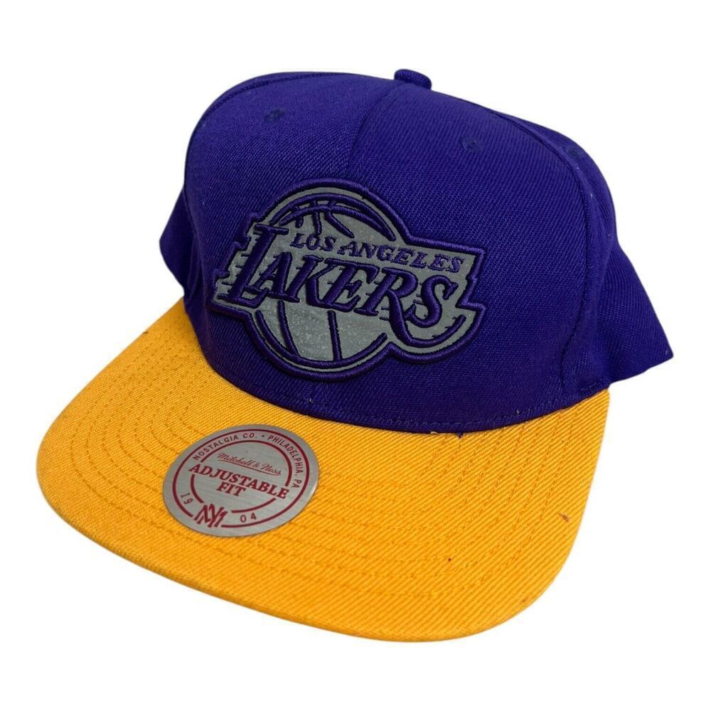 Los Angeles Lakers NBA Mitchell & Ness Purple Tone Arch Graphic Snapback Hat
